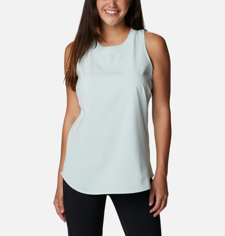 Women\'s Columbia Bowen Lookout Tanks Mint | CA-BC4A5