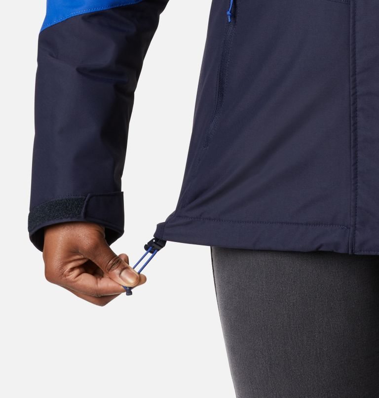 Women's Columbia Bugaboo II Interchange Fleece Jackets Blue | CA-V5C60