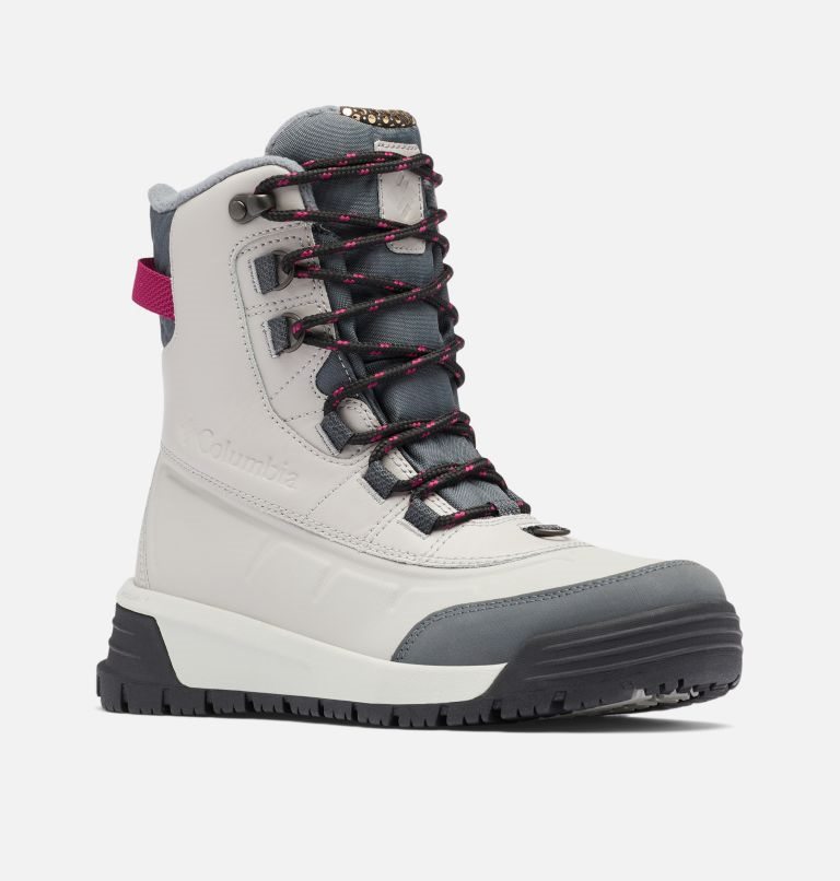 Women's Columbia Bugaboot Celsius Omni-Heat Infinity Boots White | CA-ZL186