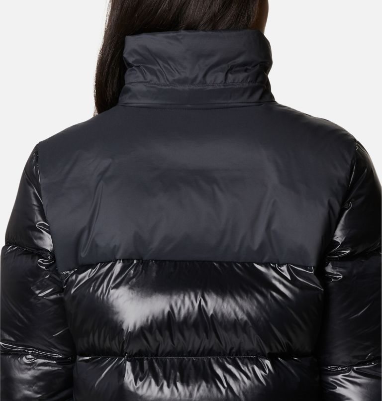 Women's Columbia Bulo Point Omni-Heat Infinity Down Jackets Black | CA-JL8C0