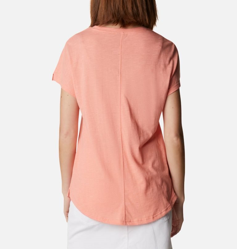 Women's Columbia Cades Cape T Shirts Coral | CA-K18C4