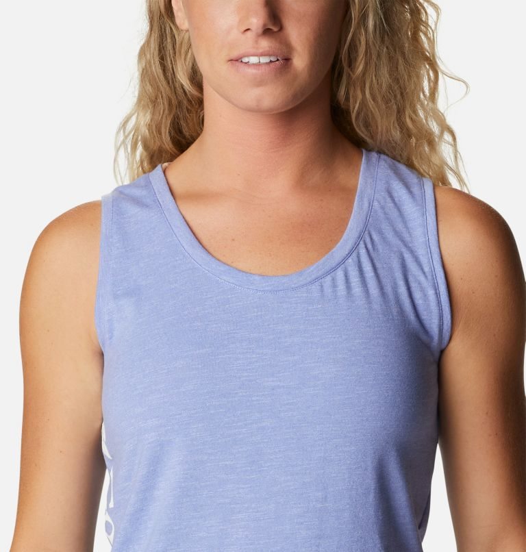 Women's Columbia Cades Cape Tanks Lavender | CA-Y6C81