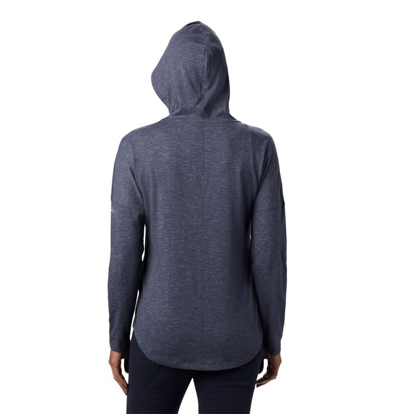 Women's Columbia Cades Cove Full Zip Hoodie Navy | CA-AC8A6