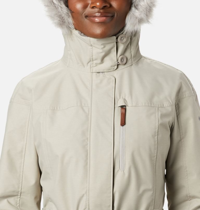 Women's Columbia Carson Pass II Jackets Cream | CA-Y460L