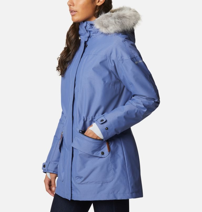 Women's Columbia Carson Pass Interchange Jackets Blue | CA-B8410