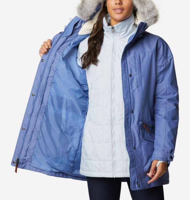 Women's Columbia Carson Pass Interchange Jackets Blue | CA-B8410