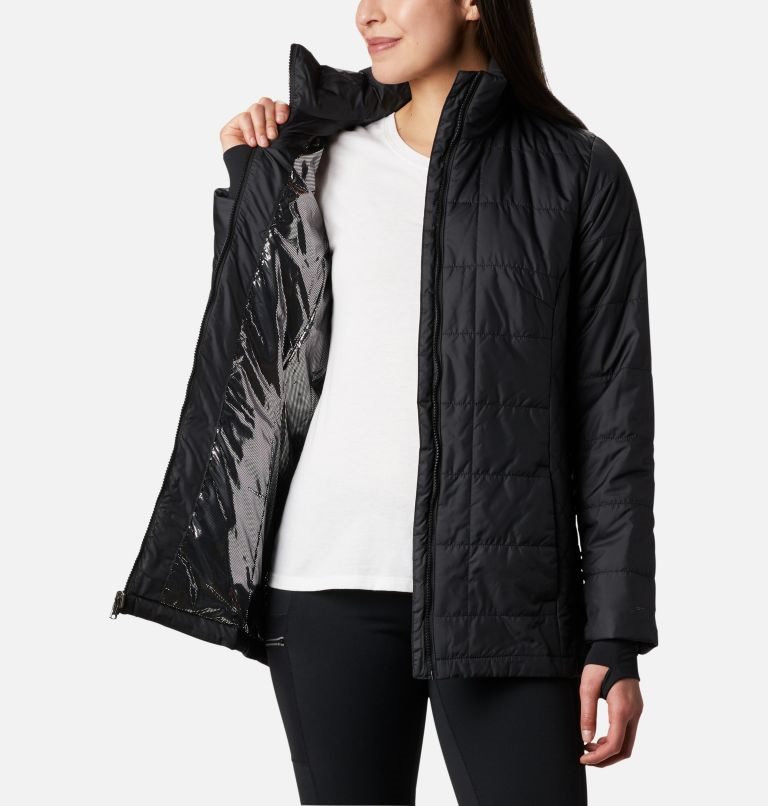 Women's Columbia Carson Pass Interchange Jackets Black | CA-BC08A