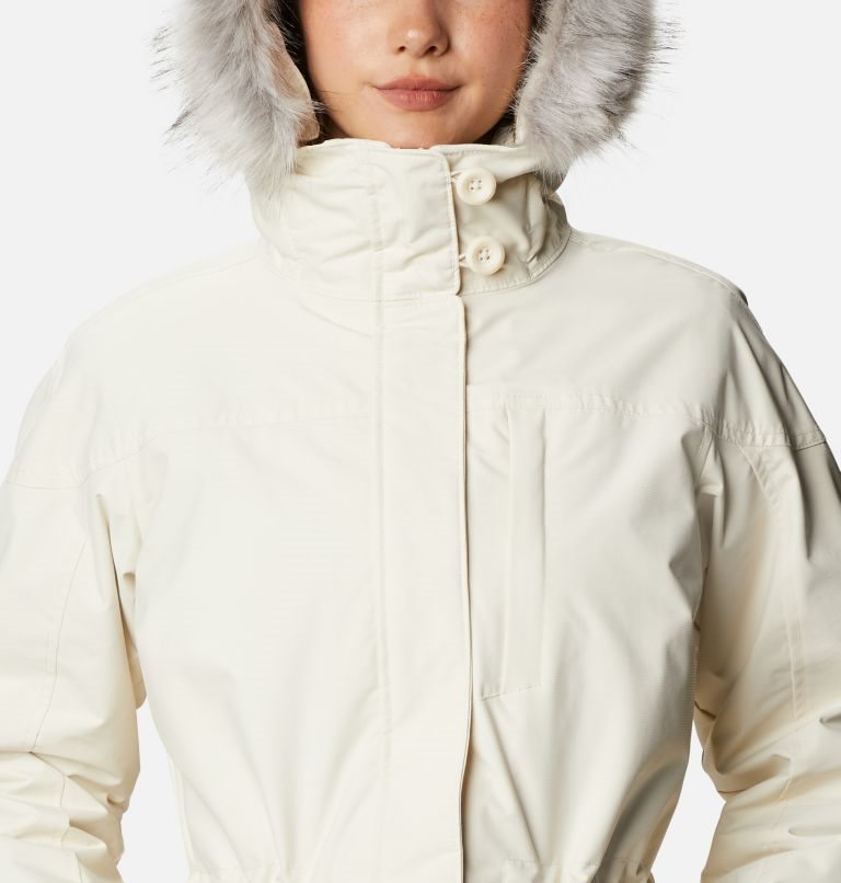 Women's Columbia Carson Pass Interchange Jackets Cream | CA-DA410