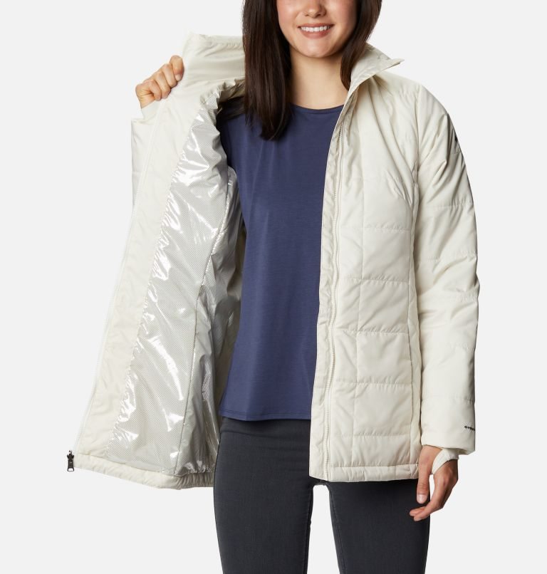 Women's Columbia Carson Pass Interchange Jackets Cream | CA-DA410