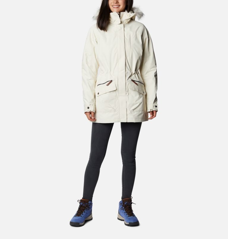 Women\'s Columbia Carson Pass Interchange Jackets Cream | CA-DA410