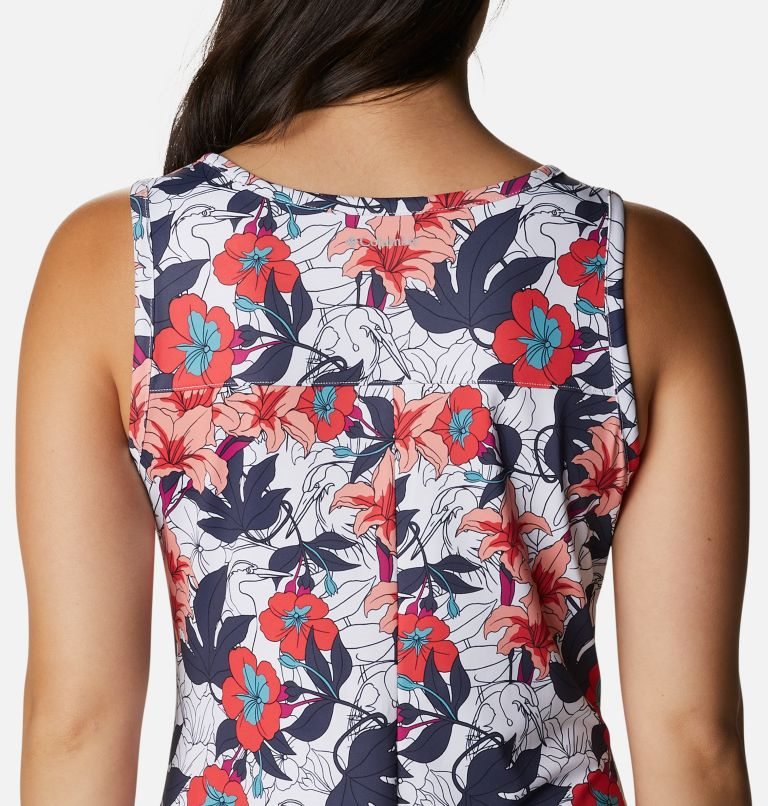 Women's Columbia Chill River Printed Dress Flower | CA-P5LC8