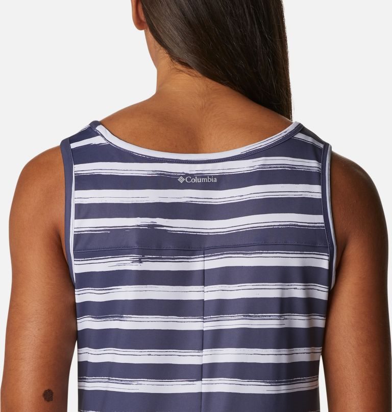 Women's Columbia Chill River Printed Dress Stripe | CA-Q03A6