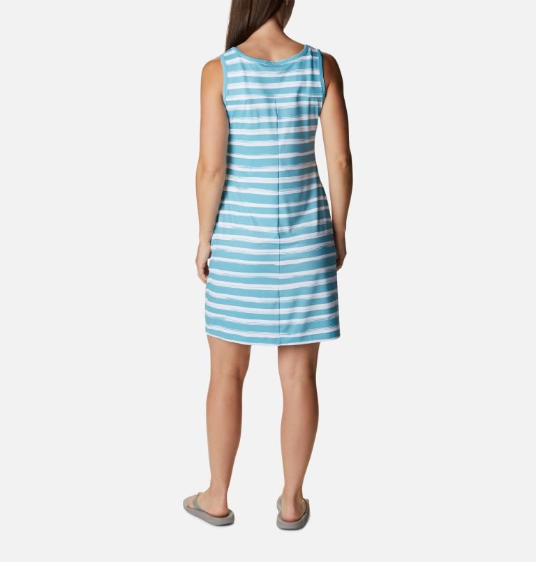 Women's Columbia Chill River Printed Dress Stripe | CA-U3185