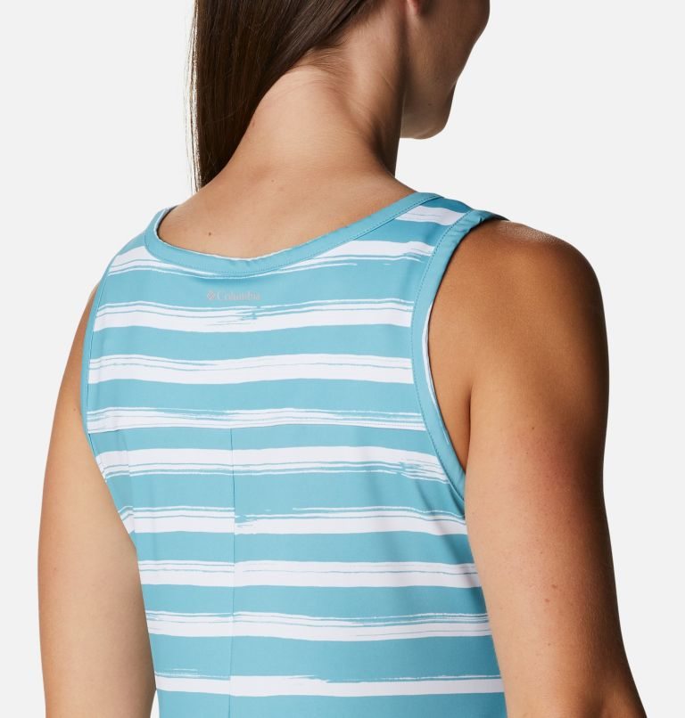 Women's Columbia Chill River Printed Dress Stripe | CA-U3185
