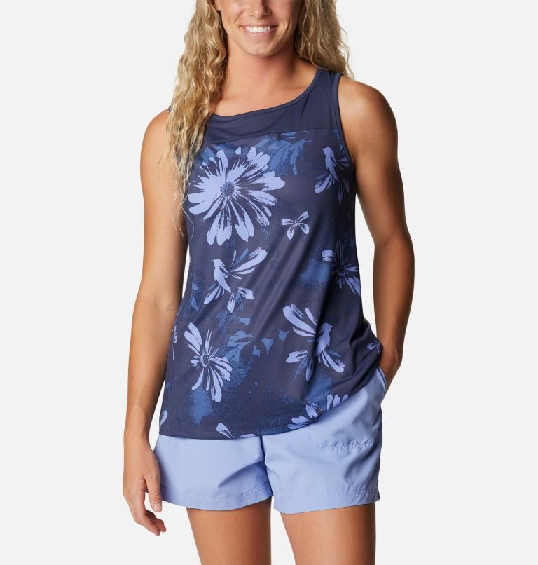 Women\'s Columbia Chill River Tanks Flower | CA-J6043