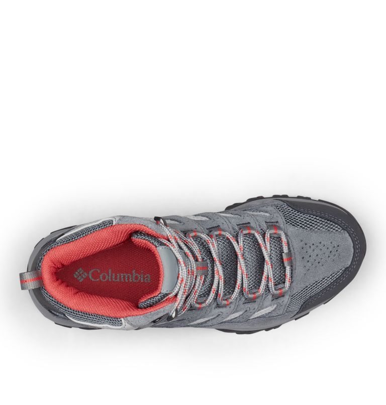 Women's Columbia Crestwood Mid Waterproof Hiking Boots Dark Grey | CA-UCAL0