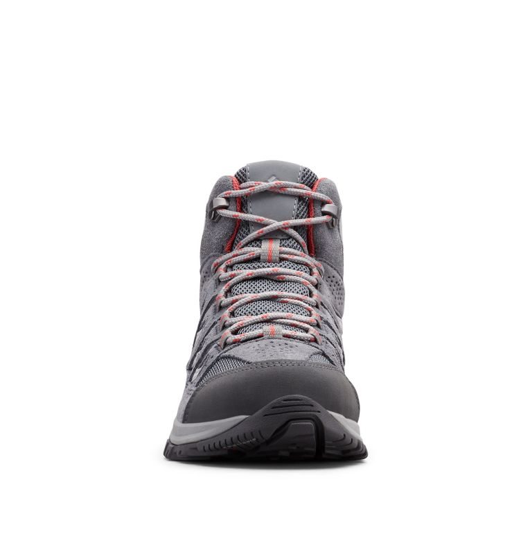 Women's Columbia Crestwood Mid Waterproof Hiking Boots Dark Grey | CA-UCAL0
