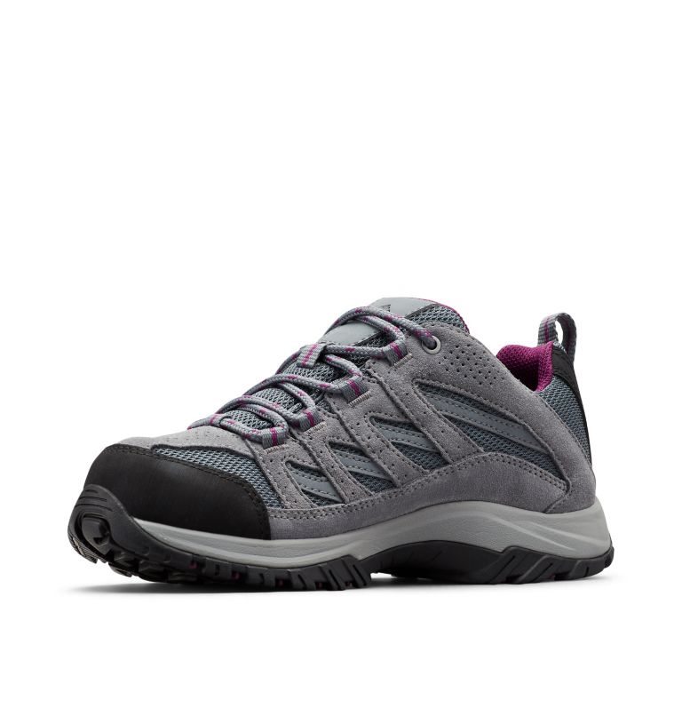 Women's Columbia Crestwood Waterproof Hiking Shoes Grey | CA-T136A