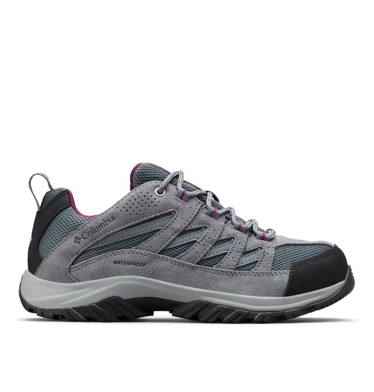 Women\'s Columbia Crestwood Waterproof Hiking Shoes Grey | CA-T136A
