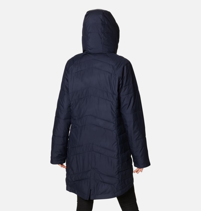 Women's Columbia Crown Point Jackets Navy | CA-Q0A14