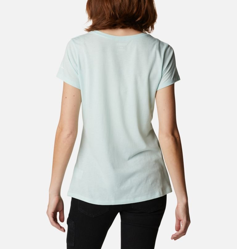 Women's Columbia Daisy Days Graphic T Shirts Mint | CA-T6C10