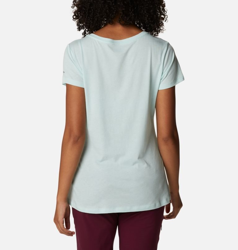 Women's Columbia Daisy Days II V-Neck T Shirts Mint | CA-TAL43