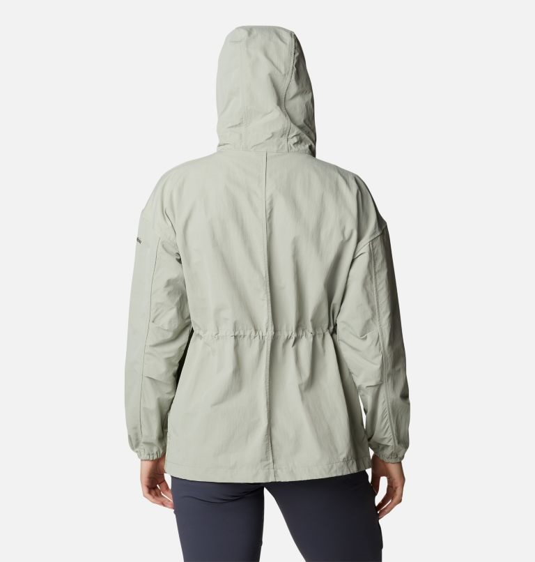 Women's Columbia Day Trippin II Rain Jackets Mint | CA-D03AC