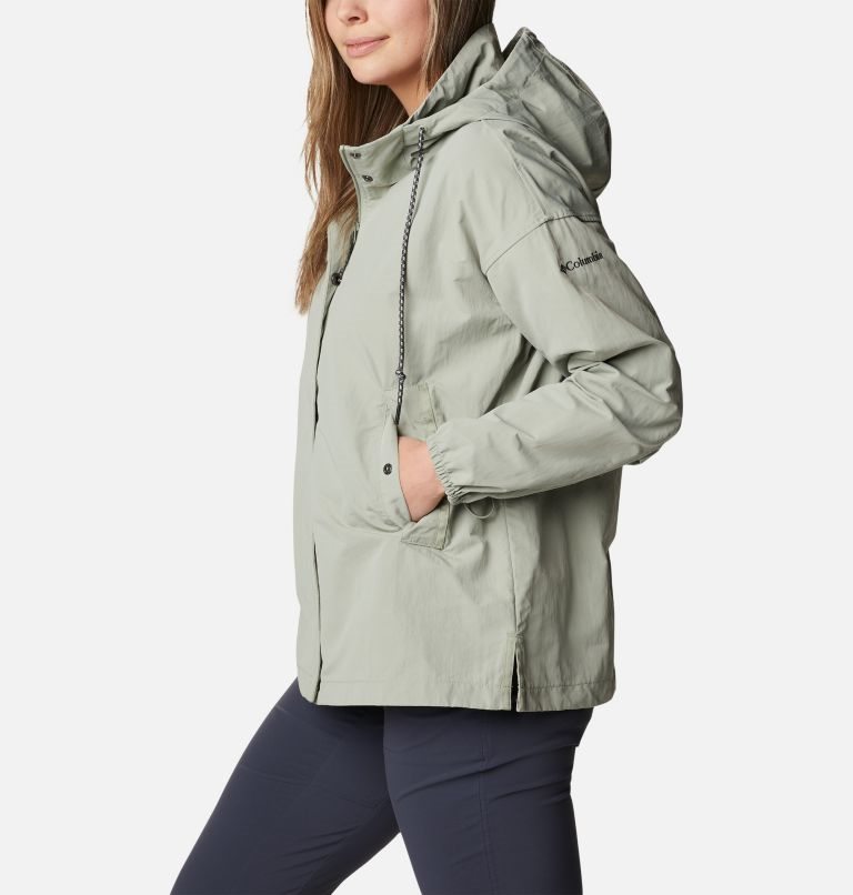 Women's Columbia Day Trippin II Rain Jackets Mint | CA-D03AC