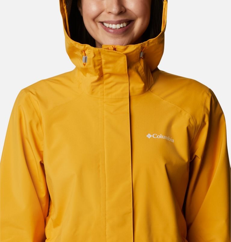 Women's Columbia Earth Explorer Shell Jackets Mango | CA-FC834