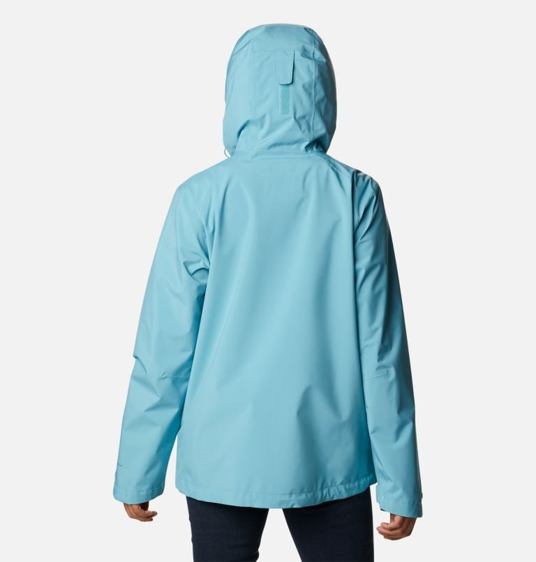 Women's Columbia Earth Explorer Shell Jackets Turquoise | CA-UL543