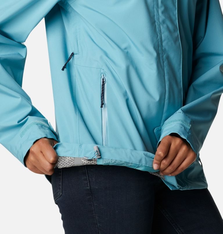 Women's Columbia Earth Explorer Shell Jackets Turquoise | CA-UL543