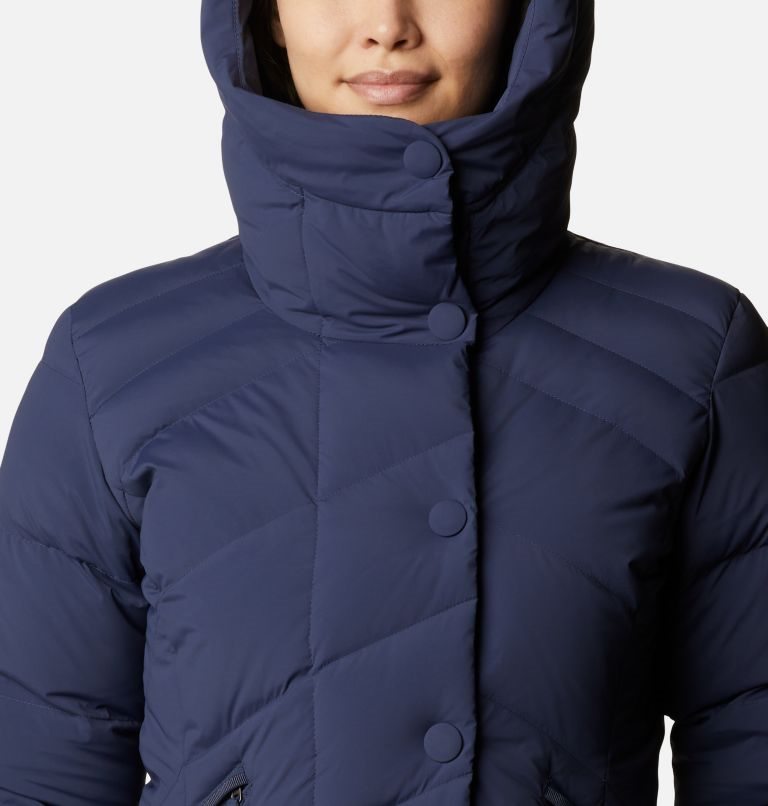 Women's Columbia Ember Springs Down Jackets Navy | CA-L835A