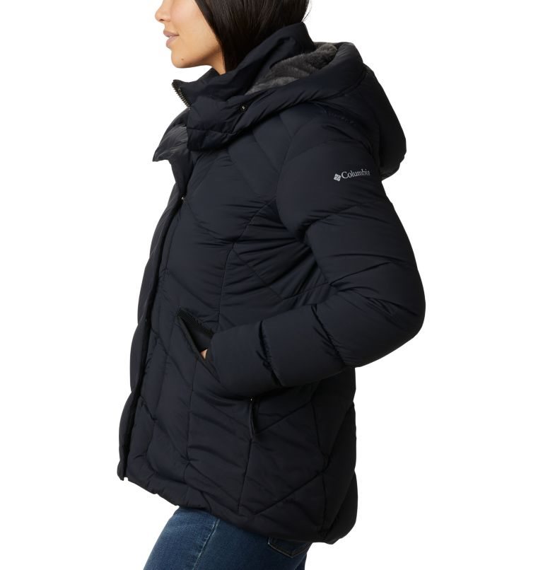 Women's Columbia Ember Springs Down Jackets Black | CA-ZCL84