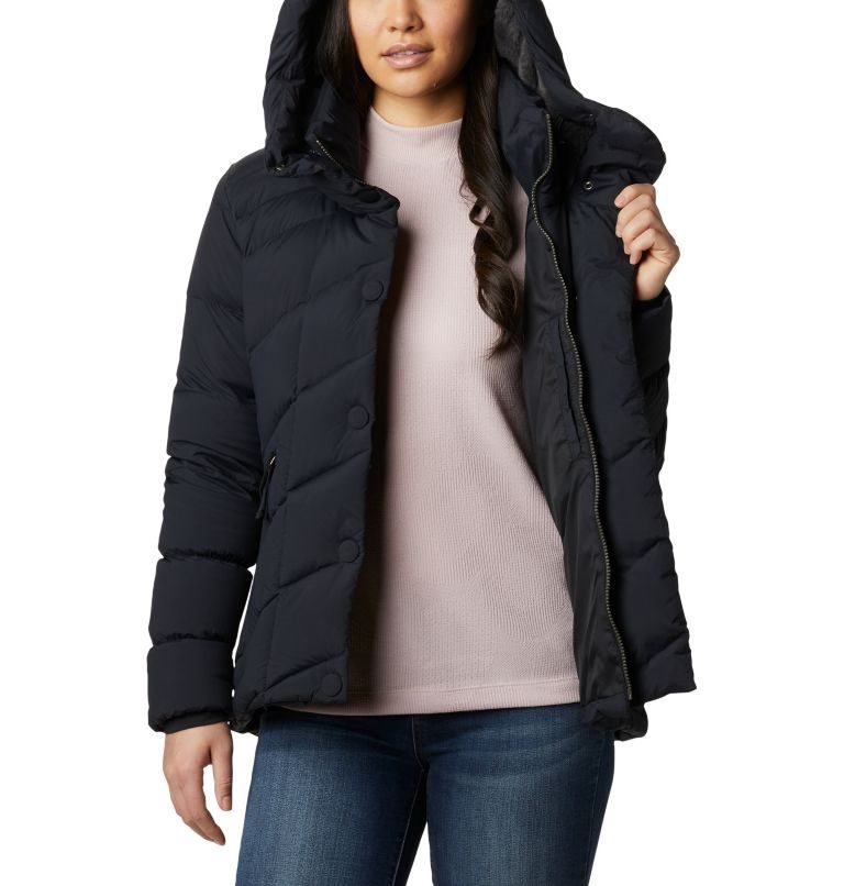 Women's Columbia Ember Springs Down Jackets Black | CA-ZCL84