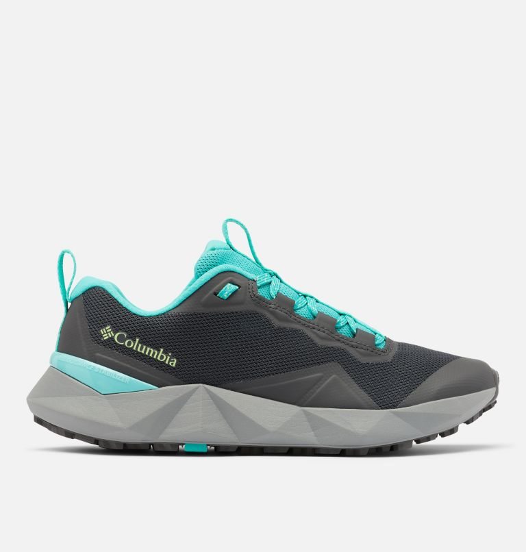 Women\'s Columbia Facet 15 Hiking Shoes Dark Grey / Turquoise | CA-QC3A5