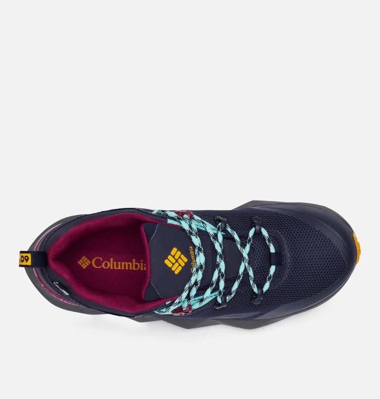 Women's Columbia Facet 60 Low OutDry Hiking Shoes Navy | CA-U8603