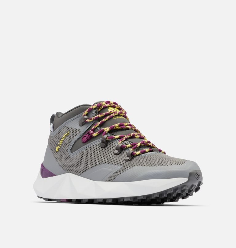 Women's Columbia Facet 60 OutDry Hiking Shoes Grey | CA-JC483