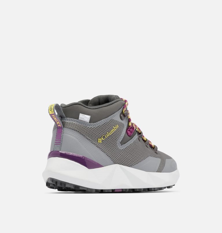 Women's Columbia Facet 60 OutDry Hiking Shoes Grey | CA-JC483