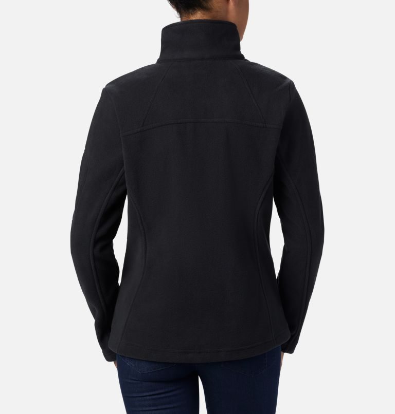 Women's Columbia Fast Trek II Fleece Jackets Black | CA-DL580