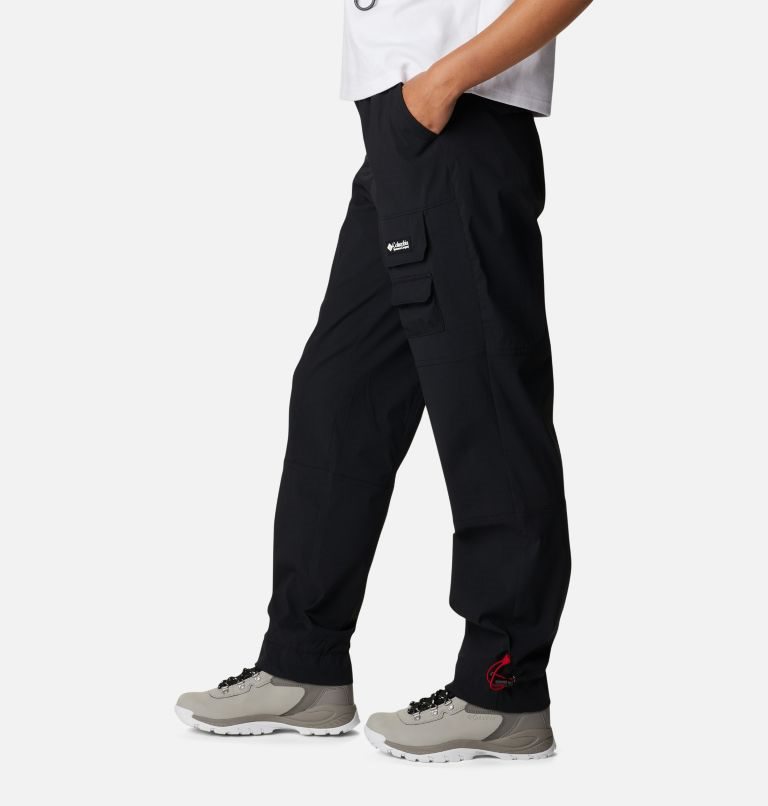 Women's Columbia Field Creek Utility Pants Black | CA-C165A