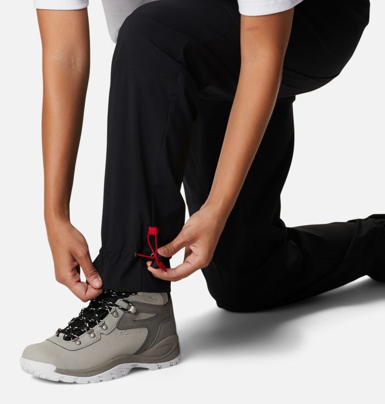 Women's Columbia Field Creek Utility Pants Black | CA-C165A