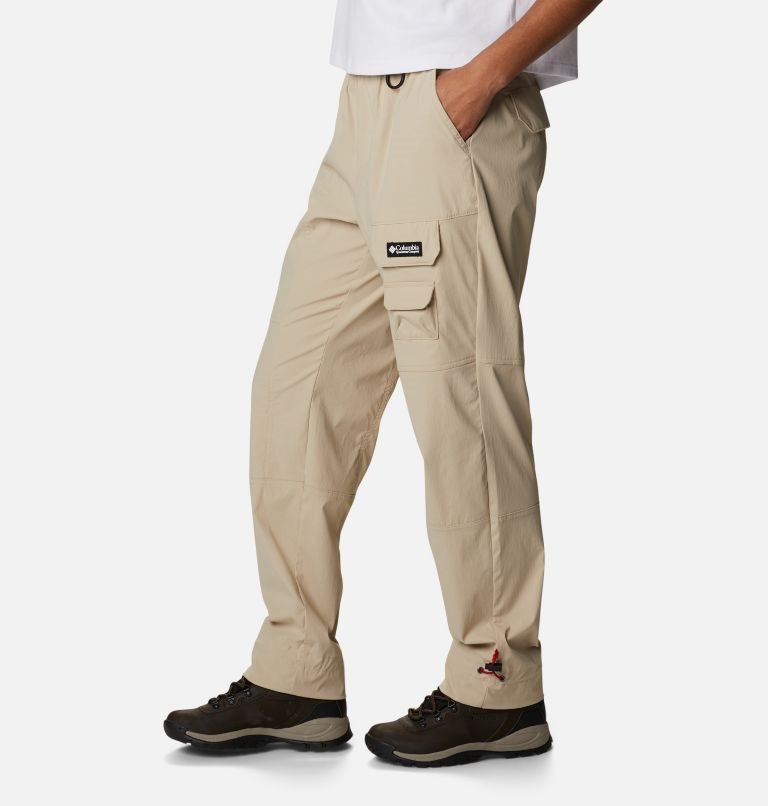 Women's Columbia Field Creek Utility Pants Khaki | CA-KL385