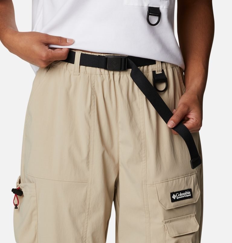 Women's Columbia Field Creek Utility Pants Khaki | CA-KL385