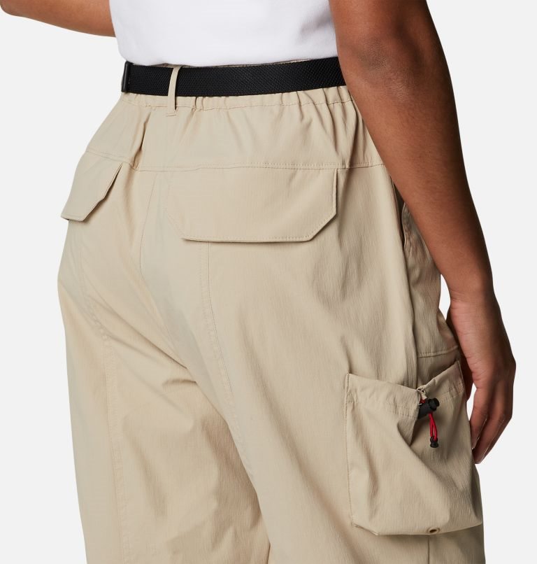 Women's Columbia Field Creek Utility Pants Khaki | CA-KL385