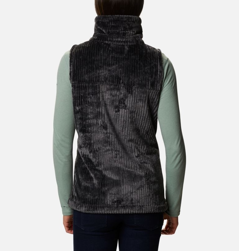 Women's Columbia Fireside Sherpa Vest Black | CA-P34L1