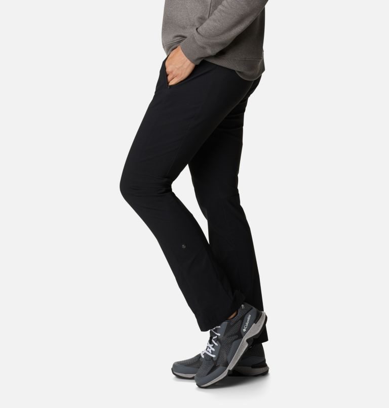 Women's Columbia Firwood Core Pants Black | CA-D851A