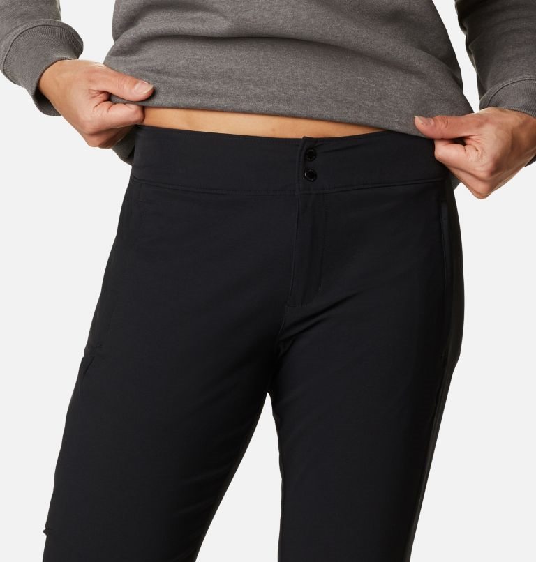 Women's Columbia Firwood Core Pants Black | CA-D851A