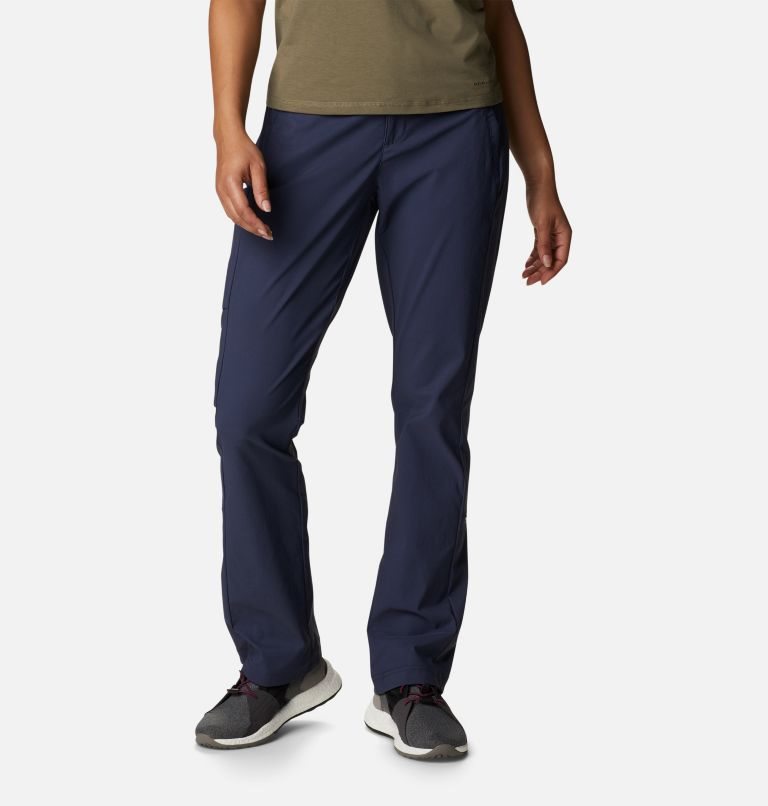 Women\'s Columbia Firwood Core Pants Navy | CA-Y38L6