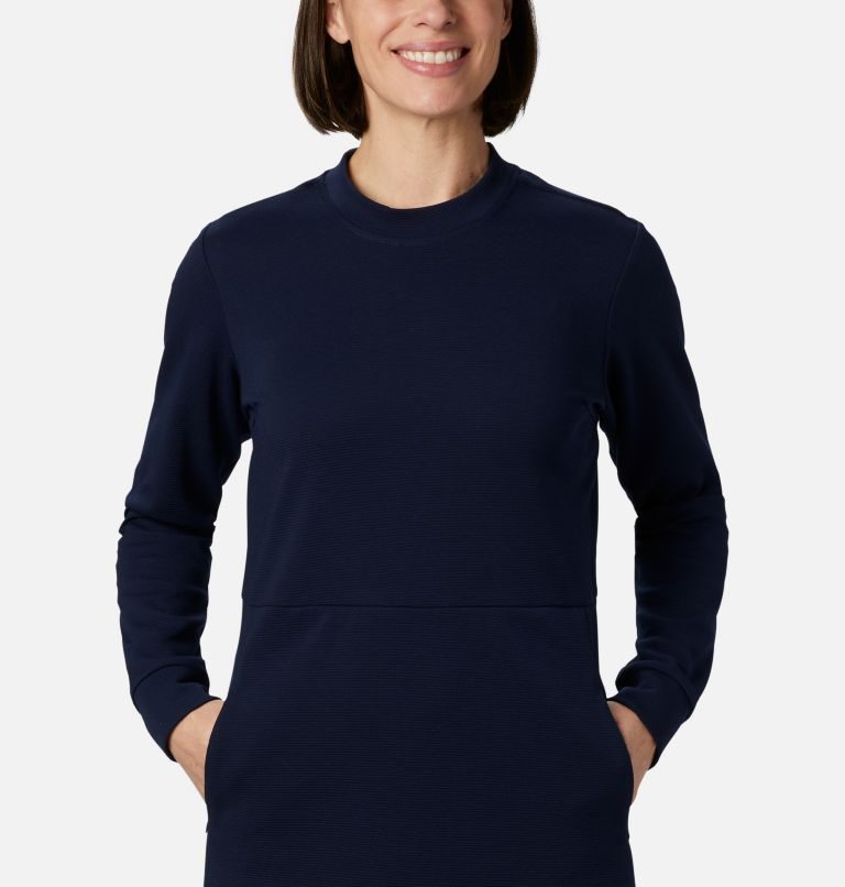 Women's Columbia Firwood Ottoman Dress Navy | CA-L3085