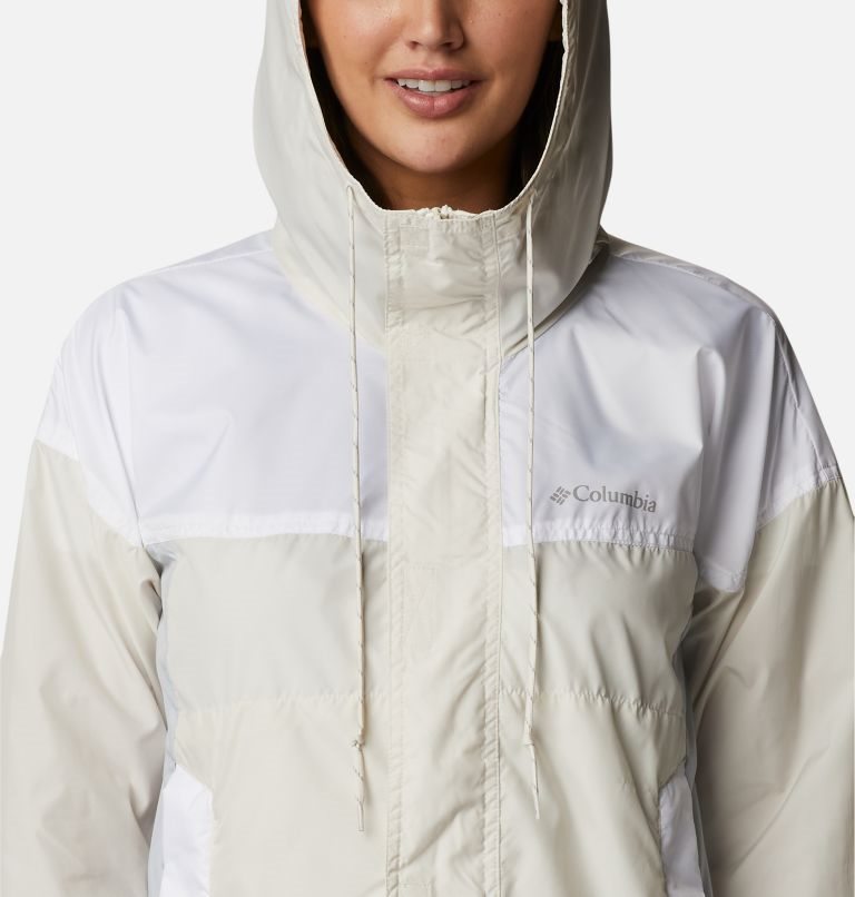 Women's Columbia Flash Challenger Windbreaker Jackets Beige | CA-YAC35